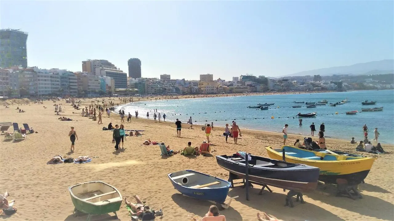Apartment Canteras Nice Beach. Holiday Home.2Bdrm. Las Palmas de Gran Canaria Spain